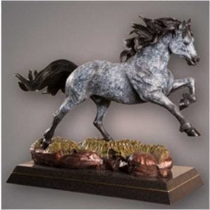 Bronze Horse Figurine