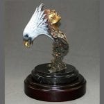 Eagle and Indian Figurine