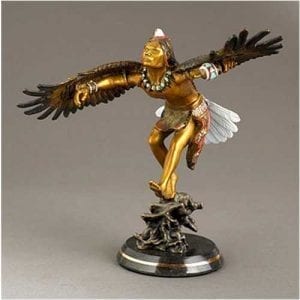 Eagle Dancer Bronze Statue