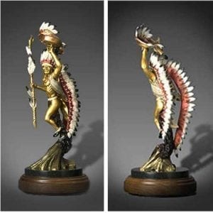 Indian Sculpture with Headdress