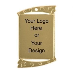 Rectangular Award Medal