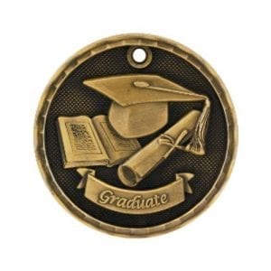 3D Graduate Medals