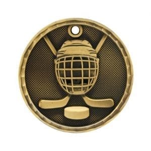 3D Hockey Medals