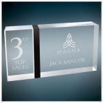 Acrylic Award Custom Logo