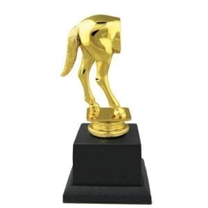 Horses Rear End Trophy - Image 1